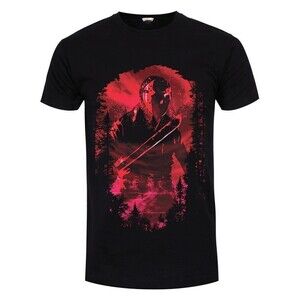 Jason Silhouette Horror Character Graphic Unisex T-Shirt